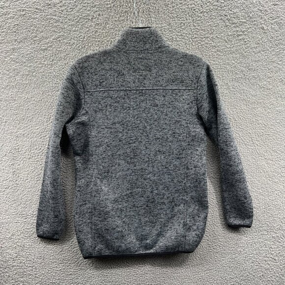 Simply Southern Womens Sweatshirt Medium Gray Quarter Snap Fleece Athleisure - Picture 2 of 10